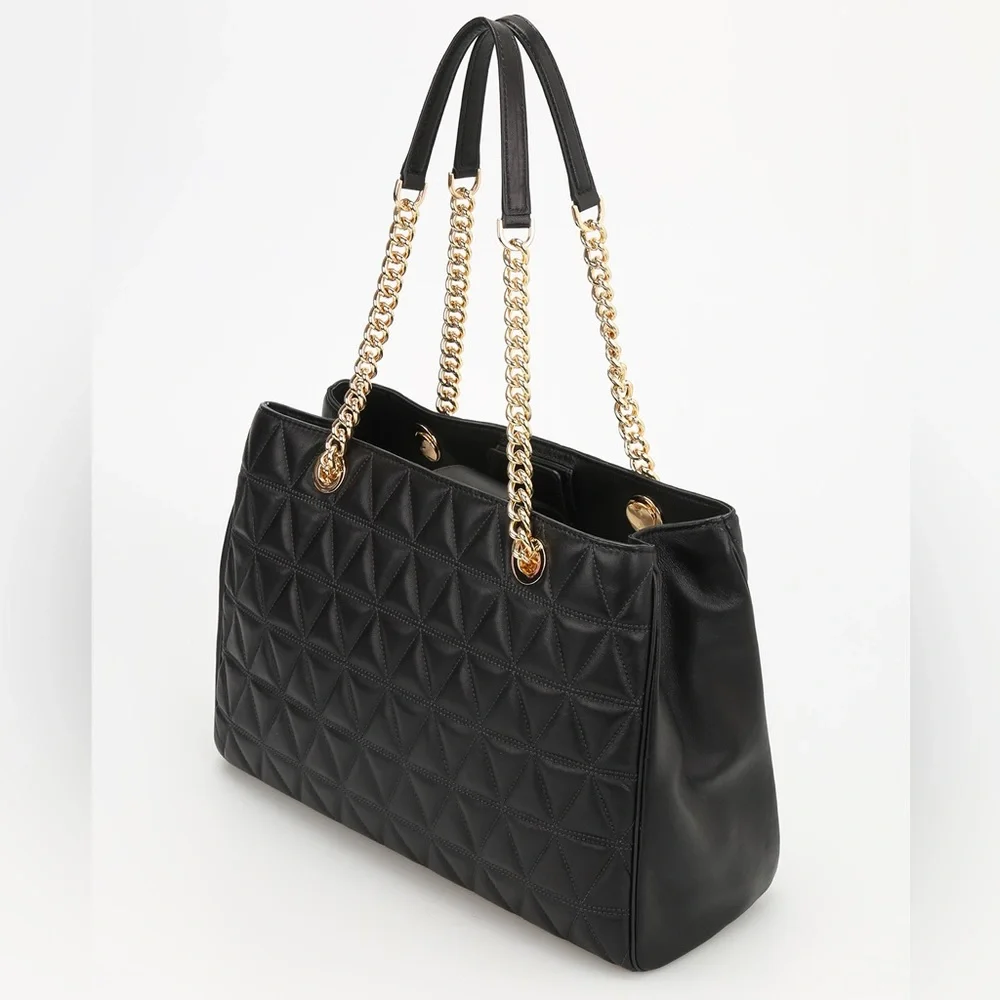 NWOT Michael Kors QuilTed leAthEr toTe 🎩🔥🌹 - Picture 5 of 7